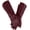 Maroon Medieval Glove Set, variant on Men Medieval Costume Glove Real Sheepskin Leather Long Swordsman Steampunk Cosplay Gauntlet Maroon -S
