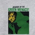 thumbnail image 3 of Wicked: Part 2 -  Elphaba Green Menace - Men's Long Sleeve Crew Fleece Sweatshirt, 3 of 5