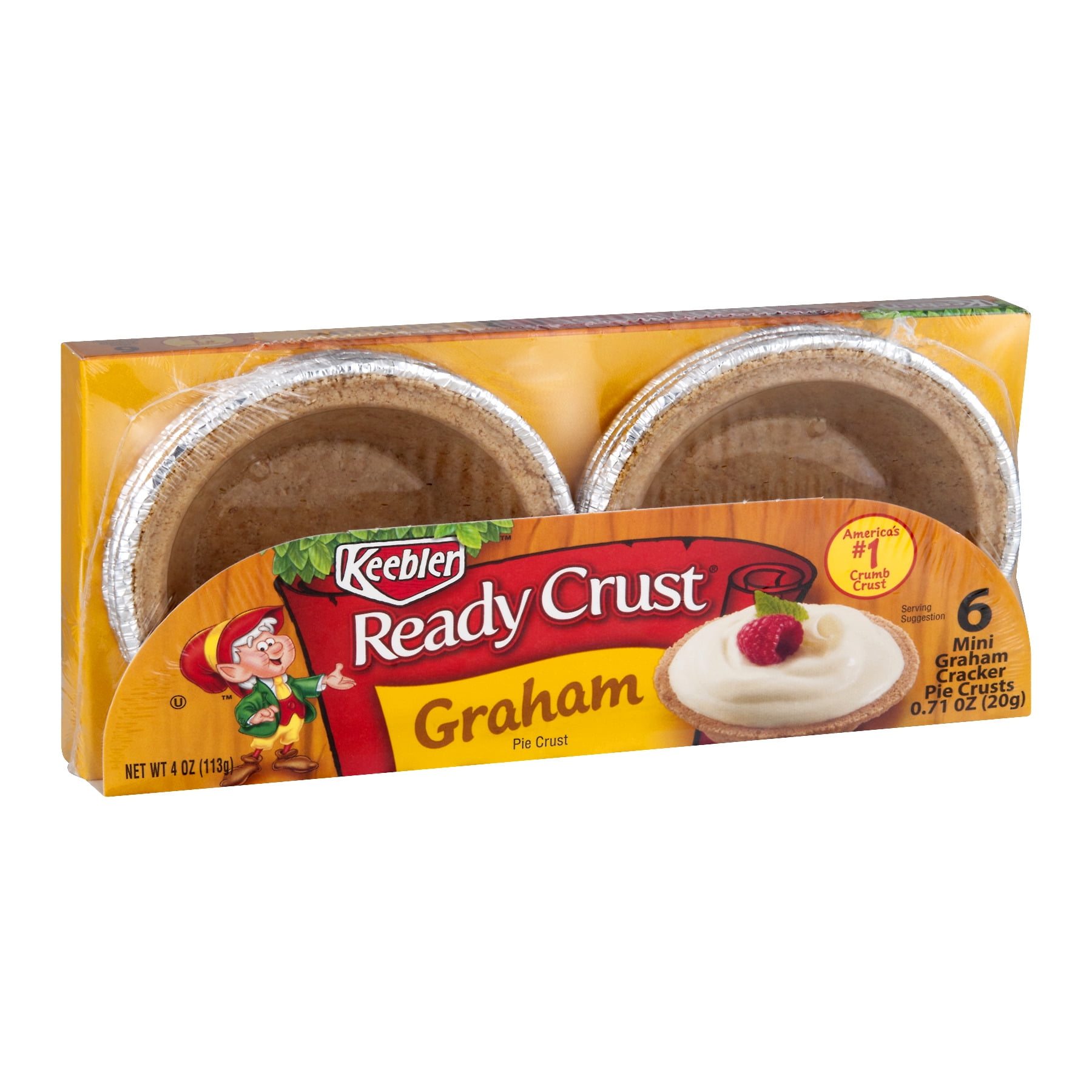 keebler mini graham cracker crust nutrition facts