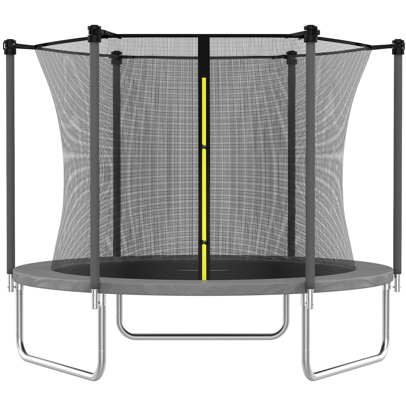 AOTOB 8 FT Trampoline for Kids, Trampoline with Enclosure Net