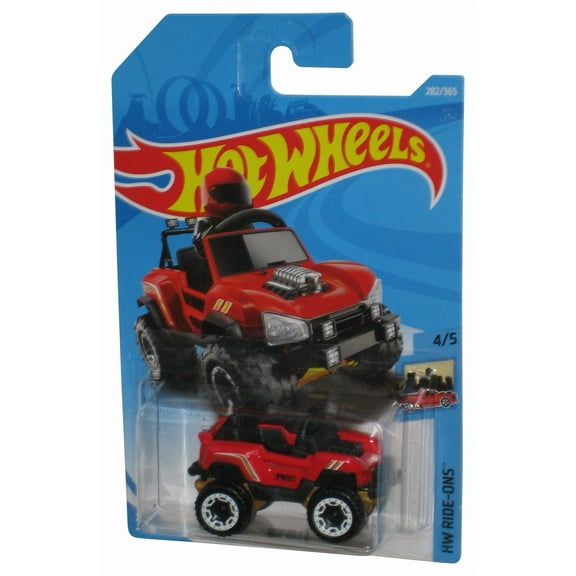 Hot Wheels HW Ride-Ons 4/5 (2018) Red Bogzilla Car Toy 282/365