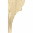 thumbnail image 3 of 4"W x 8"D x 16"H Yorktown Rough Sawn Corbel, Douglas Fir, 3 of 9