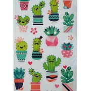 Sticko Solid Multicolor Cutesy Succulents Paper Stickers, 31 Piece