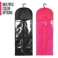 thumbnail image 5 of 3 Piezas Colgador de Peluca Extra y Bolsas de Almacenamiento, Soporte para Extensiones de Cabello una Prueba de Polvo e Impermeable, Diseñado para Pelucas Rosa Roja, 5 of 5