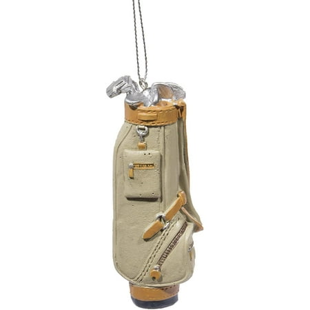 Midwest Gloves Golf Lovers Christmas/Everyday Gift- Resin Golf Bag Ornament, Stands about 3.5 inches tall By Brand Midwest Gloves