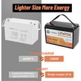 thumbnail image 2 of BtrPower 12 Volt 12v 100ah Lithium Lifepo4 Battery, 4 Pack, 2 of 11