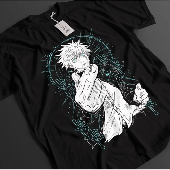 RARE Jujutsu Kaisen Shirt Gojo Satoru T-Shirt Sukuna Toji Top JJK Anime Unisex Tee