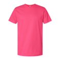 thumbnail image 1 of Camiseta de manga corta de jersey fino para hombre LAT (6901), rosa fuerte, 3X LAT 6901, 1 of 1