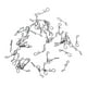 thumbnail image 1 of 50x de Inoxidable Conector de Pesca Barril Giratorio Broche S, 1 of 7