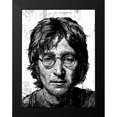 thumbnail image 2 of Shigley, Neil 15x18 Black Modern Framed Museum Art Print Titled - Lennon, 2 of 5