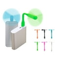 thumbnail image 2 of relayinert 6 Pieces Portable Fan Removable Durable Mini Fans Cooler Mobile Power Cooling Tool Low Energy Consumption for Mobile Phone 1Set, 2 of 6