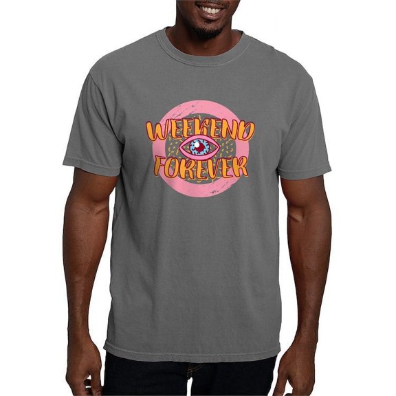 CafePress - Retro 80S Weekend Forever T Shirt - Mens Comfort Colors Shirt