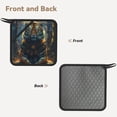 thumbnail image 2 of Pofeuu Forest Meditating Tiger Print Silicone Trivet Mats,Silicone Hot Pads for Kitchen, Silicone Trivets for Hot Pots and Pans, Silicone Hot Pad, 2 of 8