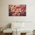 thumbnail image 2 of Elephant Stock Bunch Of Vintage Florals Wall Art - Horizontal Canvas Wall Art - Living Room Wall Decor - Floral And Botanical Canvas - Beige And Gray Decor - 36" x 24", 2 of 8