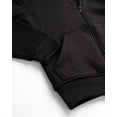 thumbnail image 5 of Quad Seven Boys' Fleece Jogger Set - 2 Piece Basic Solid Full Zip Hoodie and Sweatpants (Sizes: 8-18), 5 of 7