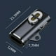 thumbnail image 3 of Cable Cargador Convertidor Magnético Adaptador USB C/para A 90 Grados Conducción Ósea para Aftershokz OpenRun Air/Pro/Aeropex AS800 S803, 3 of 9