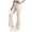 White, variant on MXUIKV Leggings Pants for Women Slim Fitted Micro Flare Stretchy Elastic High Waist Yoga Trousers(X-Large,White)