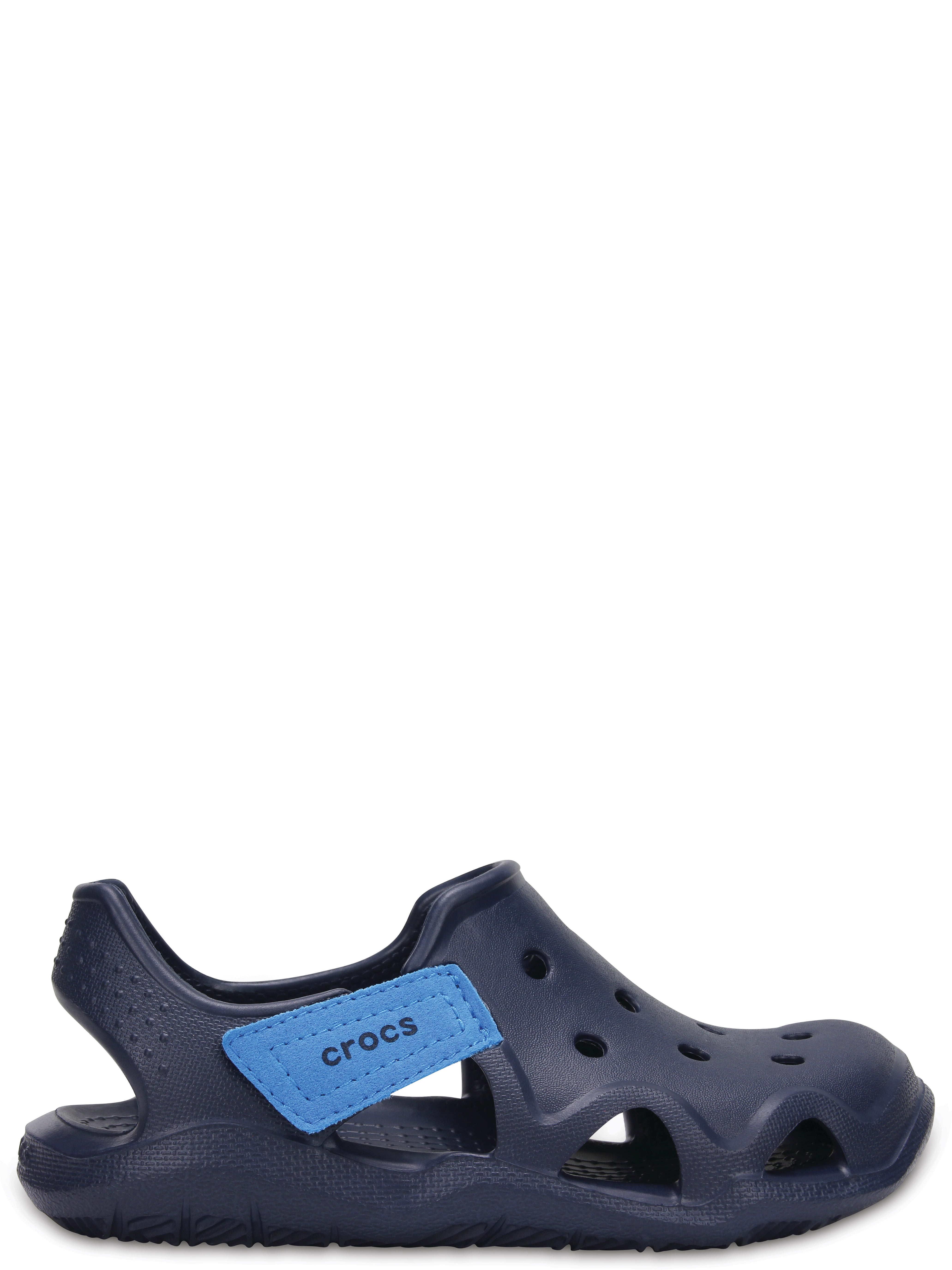 Kleidung & Accessoires Kids Crocs Swiftwater Wave Graphic Kids Navy Clogs  Sandals Sz Size Schuhe für Jungen LA2342259