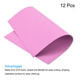 thumbnail image 3 of EVA Foam Sheets Pink 17.72 x 11.81 Inch 2mm Thickness for Crafts DIY, 12 Pcs, 3 of 5