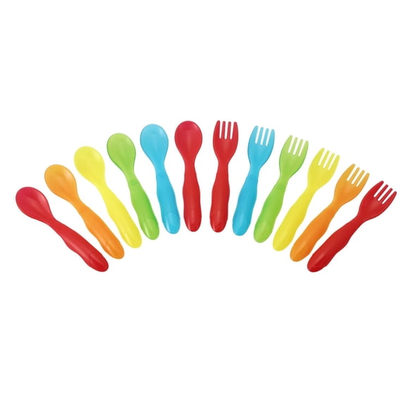 The First Years Take & Toss Fork and Spoon Set