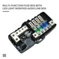 thumbnail image 2 of Bloque de fusibles de distribución de audio para automóvil Anxingo con fusible Mini ANL, 2 of 7