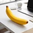 thumbnail image 3 of Simulation Large Banana Shape Squishy Squishy for Adults Soft Sensory Gadget Oversized 18.90 Inch Yellow Fruit Office Desk Accessory Pressure Relief Tool 1 Pack, 3 of 4