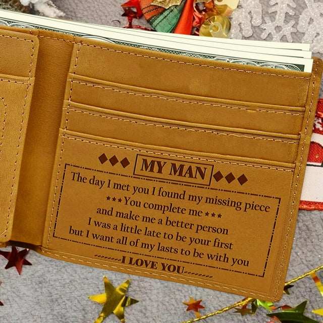 TopLLC Men's Wallets Retro Men's Wallet Clip Multifunctional LeatherCoin Purse Credit Card Men Bags