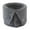 Grey, variant on UJNDER Winter Scarf for Men and Women Wool Bib Double Thick Knit Ring Warm Windproof Coffee One Size