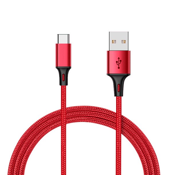 Cable de datos tipo C trenzado de nailon de alta calidad Datos estables de carga rápida