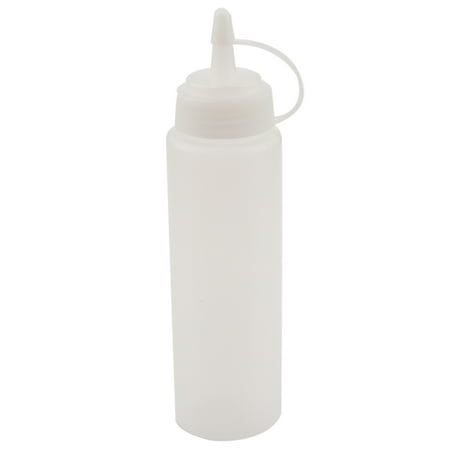 

A 5 sizes 8 plastic Squeeze sauce for ketchup and restaurant mustard mayonnaise
