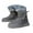 Gray, variant on Quealent Kids Snow Boots Boys Girls Toddler Winter Waterproof Shoes Cold Weather Outdoor Lightweight (Toddler/Little Kids/Big Kids) Gray for Size 11