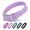 Purple, variant on WAAYEE Waterproof Adjustable Dog Collar | Soft Rubber Coated, Easy Clean | for S/M/L Dogs
