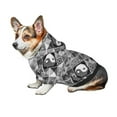 thumbnail image 7 of Haiem Yin Yang With Black And White for Winter Dog Hoodie Sweatshirts with Pockets Warm Dog Clothes for Small Dogs Chihuahua-XX-Large, 7 of 7