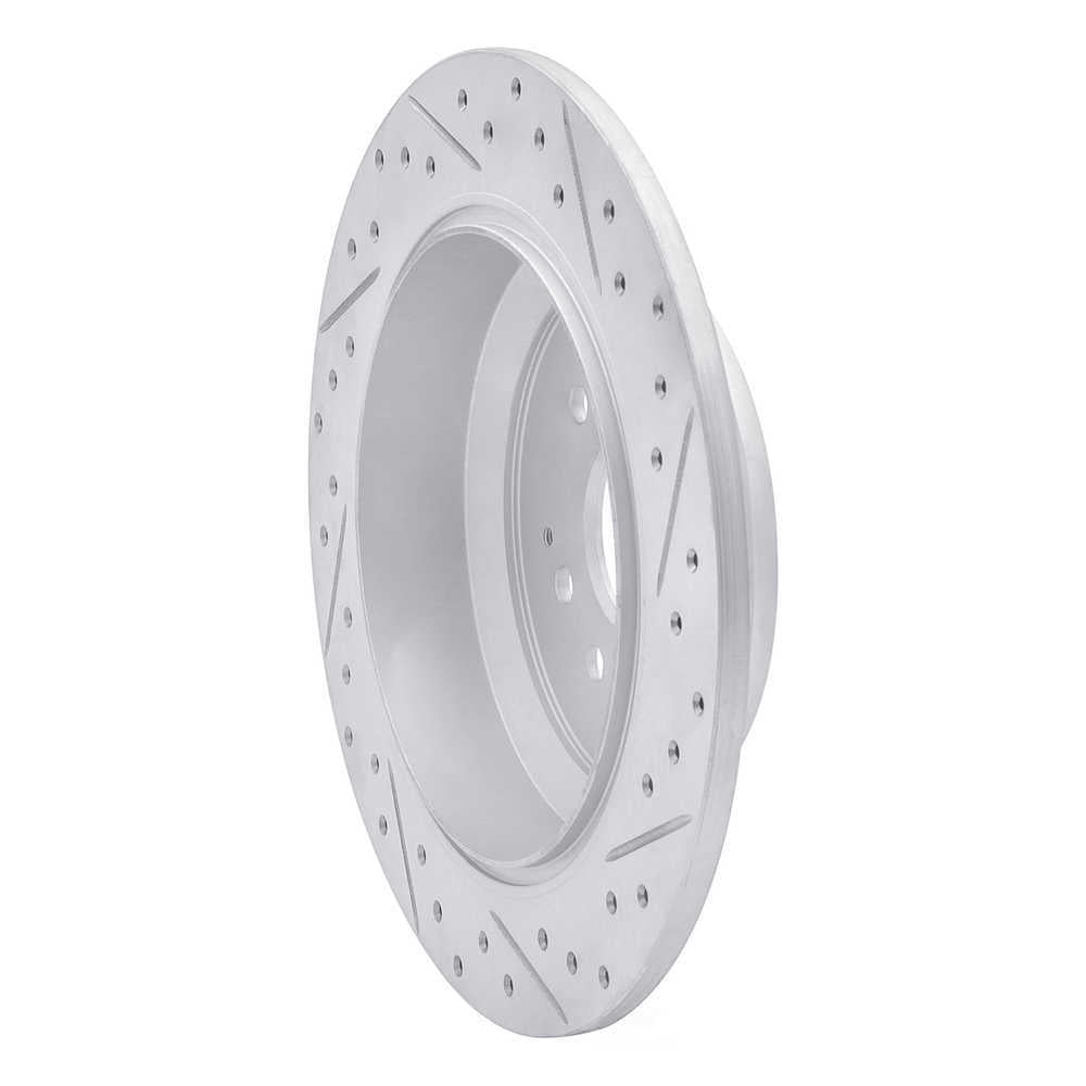 Dynamic Friction Company 830-58028L DFC Geoperformance Rotor - Drilled and Slotted