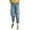 Yellow #1, variant on Lroveb Capri Jeans for Women High Waisted Denim Pants Casual Comfortable Literary Embroidery Elastic Cutting Pants Jeans Red