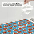 thumbnail image 5 of Xecao Cartoon Watermelon patten Microfiber Dish Drying Mat,Absorbent Dish Drainer Kitchen Counter,Super Absorbent Dish Drying Pads 18×24 Inch, 5 of 7
