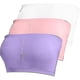thumbnail image 1 of Sujetador bandeau acolchado para mujer, 3 piezas, sin tirantes, con almohadillas extraíbles, sujetador tipo bralette, sujetador bandeau para mujer, sujetador tipo bralette acolchado sin tirantes, 1 of 5