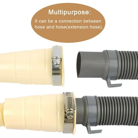 drain hose washing machine connector extension pipe 6ft kit zoom