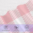 thumbnail image 4 of Dreamtimes Pink Buffalo Plaid Soft Cotton Towel Sets 2 Piece,1 Bath Towel 1 Hand Towel Quick Dry Highly Absorbent Bath Towels Washcloths for Bathroom, Gym, Hotel, and Spa, 4 of 7