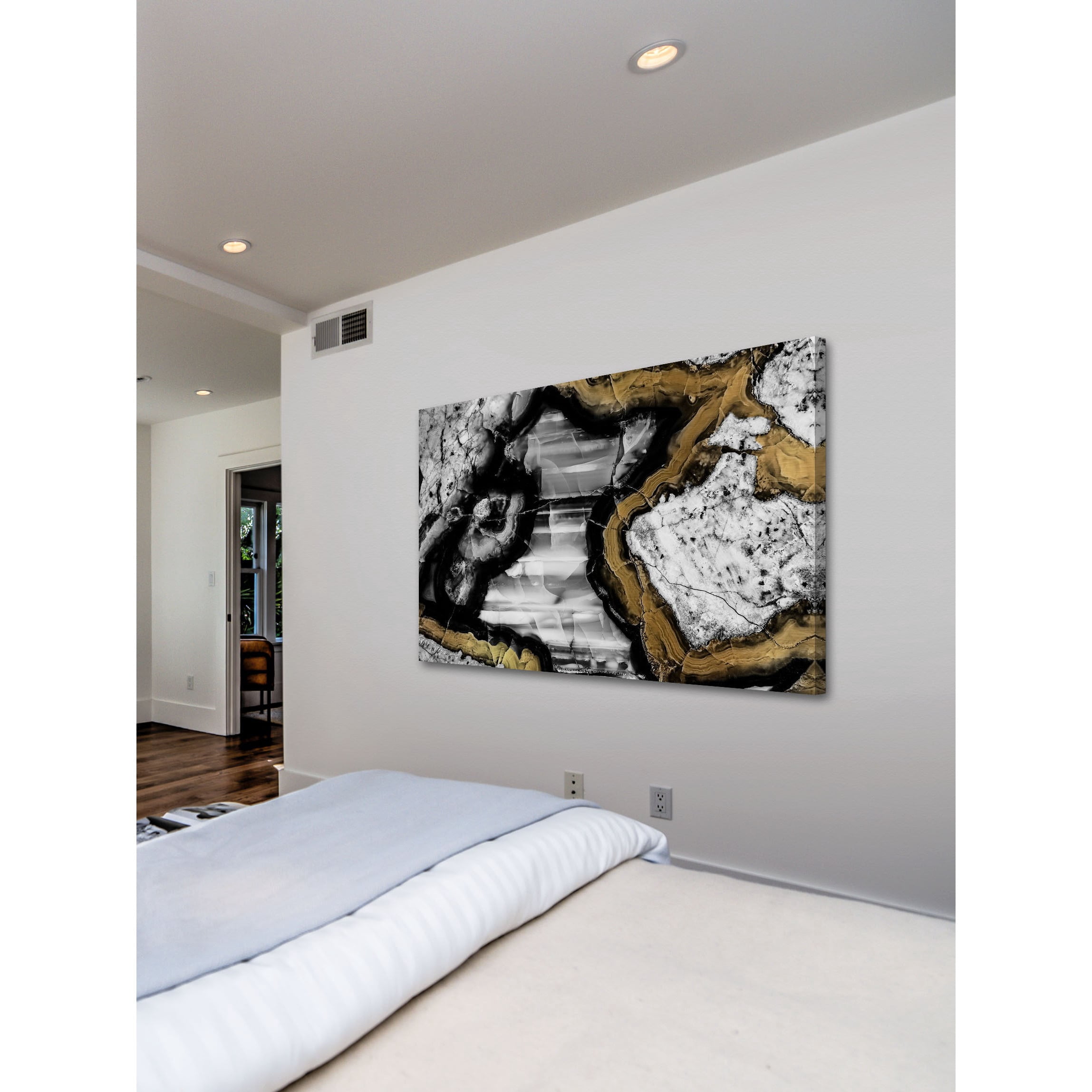 Marmont Hill "Center Caving" Painting Print on Wrapped Canvas