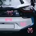 thumbnail image 2 of Plastic Reflective Vinyl Car Stickers Waterproof Decals for Vehicle Decoration Bowknot 148x155mm, 2 of 7