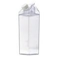 thumbnail image 5 of TOWED22 Clear Milk Carton, Kids Portable Milk Water Bottles Milk Box For Outdoor, 5 of 5