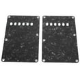 thumbnail image 4 of PVC Guitar Backplates, Replacement Parts Compact Size 2PCS Electric Guitar Back Cover  For Musical Instruments Red,Black,White, 4 of 8