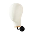 thumbnail image 2 of Manikin Head Hat Wig Exhibtion Stand Wall Mount Hat Hats Pieves Servody Canvas Hook de 15 cm, 2 of 8