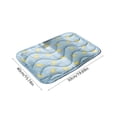 thumbnail image 4 of Dog Cooling Mat, Summer Cooling Mat for Dogs, Self Cooling Pad for Small Medium Dogs Cats, Non-Toxic Breathable Sleep Bed Summer Pet Bed Puppy Ice Blanket for Kennel Sofa Bed Floor (Blue, S), 4 of 10
