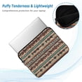 thumbnail image 2 of FORMRS 13"-13.3" Laptop Sleeve Protective Case Soft Carrying Quilted Computer Bag Cover, Tribal Art, 2 of 7
