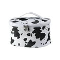 thumbnail image 2 of Deeceymbur Organized Makeup Bag Portable Cow Printed Cosmetic Bags for Women Waterproof, 2 of 6