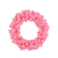 thumbnail image 4 of Decoración de corona navideña, corona navideña para puerta de entrada, puerta de pared rosa, ventana 30 centímetros, 4 of 9