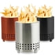 thumbnail image 2 of Estufa de hierro para hornear, calentador de manos para exteriores, para acampar, portátil, para la familia, pequeña chimenea de metal, uso versátil, 2 of 5