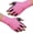 Pink_L, variant on Half Finger Cycling Gloves Mittens, Breathable Nonslip Fingerless Bike Riding Glove Shockproof Sports Training Gloves